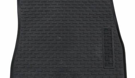 Floor Mats for 2013-2015 Chevrolet Malibu Shape Black Rubber All