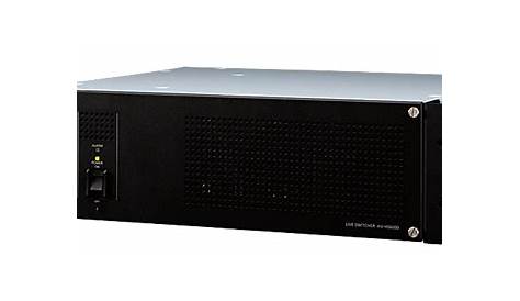 Panasonic AV-HS6000 2ME, 32 Input, 16 Output Live Switcher Open Box
