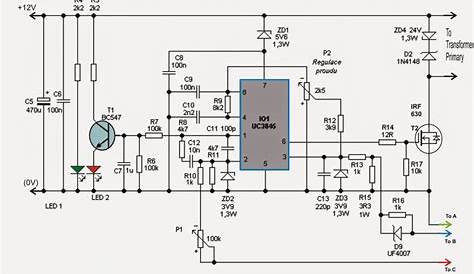 48v smps battery charger circuit diagram