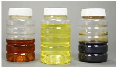 hydraulic oil color chart