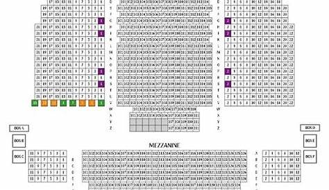Neil Simon Theatre - Seating Chart
