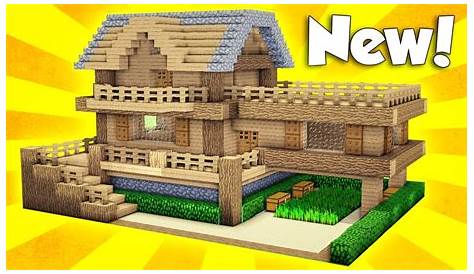 Minecraft: Wooden Survival House Tutorial - How to Build a House in