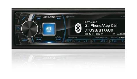 Alpine CDE-178BT Bluetooth car stereo - Alpine Car Audio