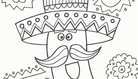 Get This Cinco de Mayo Coloring Pages Childrens Printables 82176