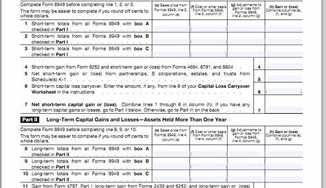 1041 Capital Loss Carryover Worksheet - Form 1041 Schedule D Capital