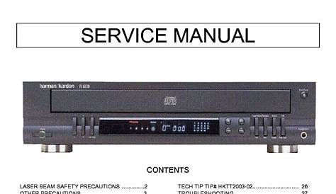 THE HARMAN KARDON FL8300 Service Manual download, schematics, eeprom