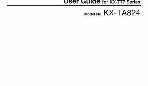 panasonic kx-tpa60 user manual