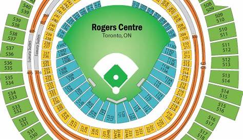 rogers centre seating chart