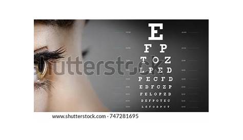Eye Test Chart Stock Photo (Edit Now) 747281695