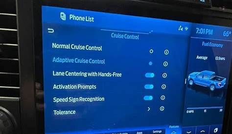 how to use bluecruise f150