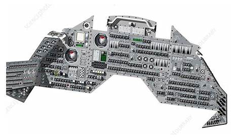 Apollo Command Module control panel - Stock Image - C029/9082 - Science