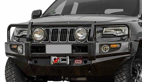 For Jeep Grand Cherokee 14-16 Bumper Deluxe Full Width Front Winch HD Bumper w | eBay