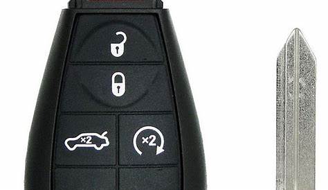 replacement dodge charger key fob