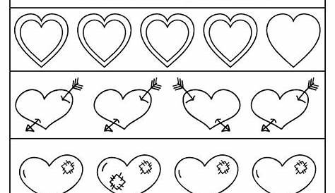 Valentine's Day Worksheets for Preschoolers (Free Printables