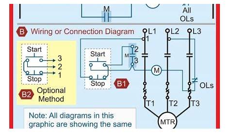 electrical schematic symbols motor control