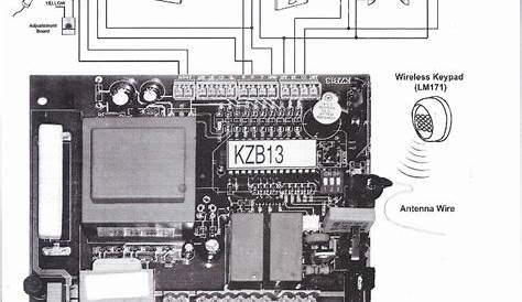 sliding auto gate circuit diagram