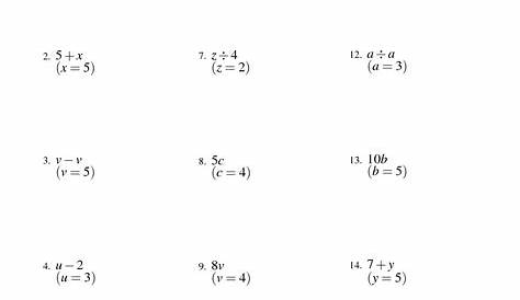 16 Best Images of Expressions With Exponents Worksheets - Evaluating