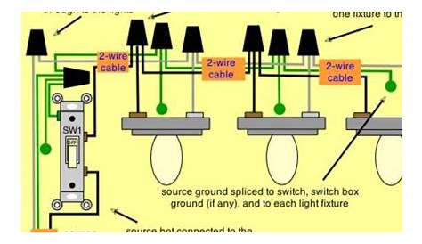 Wiring 3 Lights To One Switch