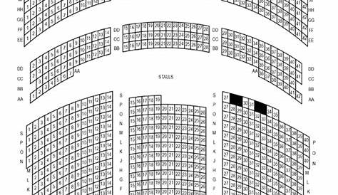 wirrig pavilion seating chart