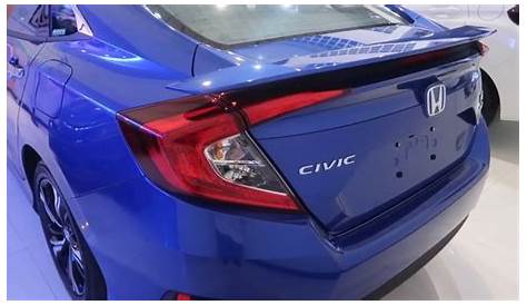 HONDA CIVIC RS SPORTY BLUE | 30 UNITS ONLY NATIONWIDE - YouTube