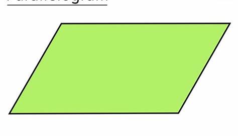 properties of a parallelogram worksheets