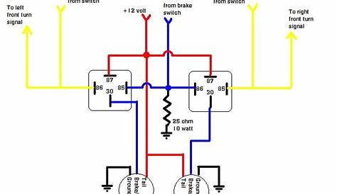 brake light relay wiring diagram