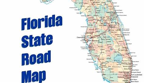 10 Best Florida State Map Printable - printablee.com