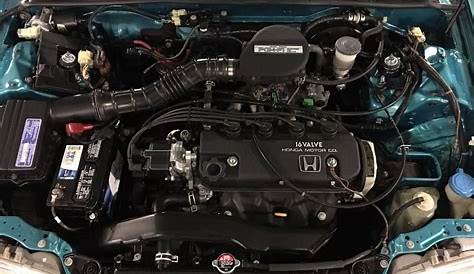 96 Honda Civic Engine Bay - Honda Civic