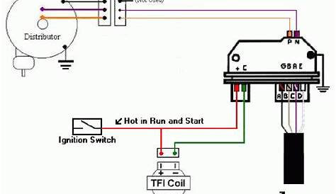 hei ignition wiring diagram tach