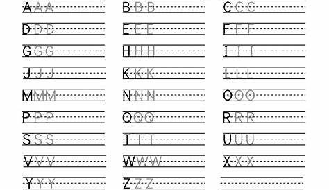printable abc writing practice sheets