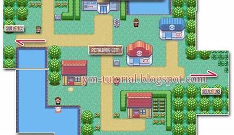 Game Pokemon Emerald GBA - Map Petalburg City ~ Full Games