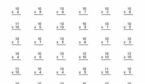 Time Table Worksheets For 4th Graders | Math pages, Printable