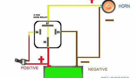 4 Pin Relay Wiring Diagram Lights (With images) | Tehnologie, Diagrame