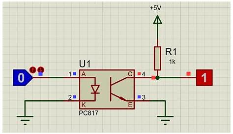 Pc817 Optocoupler Circuit Diagram