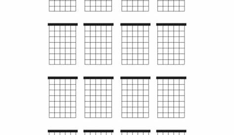 guitar blank chord chart
