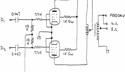 simple Tube Amplifier circuit | Schematic Power Amplifier and Layout