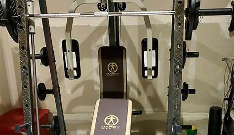 Marcy Diamond Elite Home Gym with Olympic Weight Set - Very Lightly