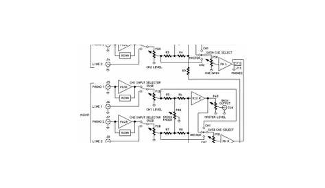 mic mixer circuit diagram