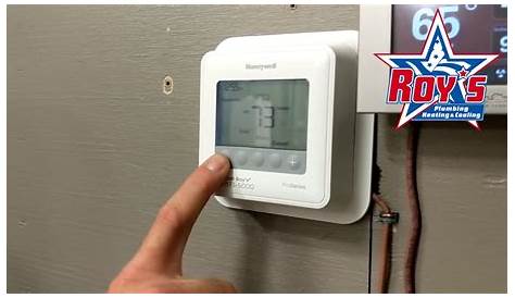 How to Use Your Honeywell T4 Pro Thermostat - YouTube
