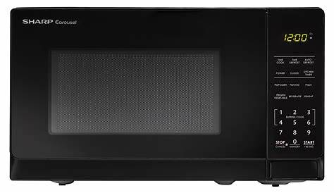 SMC0710BB 0.7 Cu Ft Black Carousel Microwave - SHARP