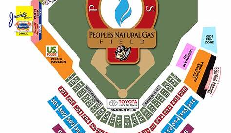 Seating Chart & Pricing | Altoona Curve Peoples Natural Gas Field