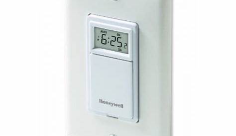 Honeywell RPLS530A 7-Day Programmable Timer Switch, White