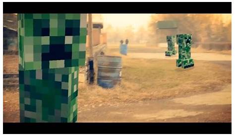 MINECRAFT Creepers in REAL LIFE - YouTube