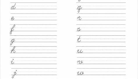 Printable Neat Handwriting Practice Sheets - Askworksheet