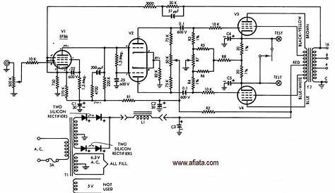 el34 power amplifier schematic