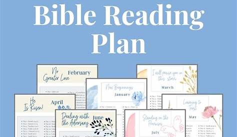 Free Printable Bible Reading Plans for Beginners