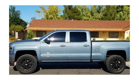 2016 Chevy Silverado 2WD AFTER Part# 3850 Superlift 3.5inch Lift Kit