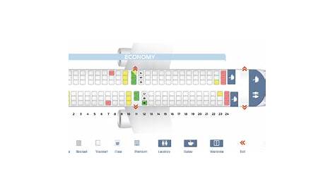 Seat map Boeing 737-300 Southwest Airlines". Best seats in plane