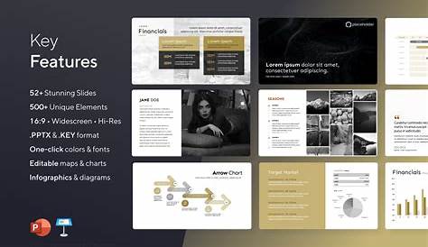 Film & TV Pitch Deck Template – VIP Graphics