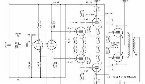 6080 tube amplifier schematics